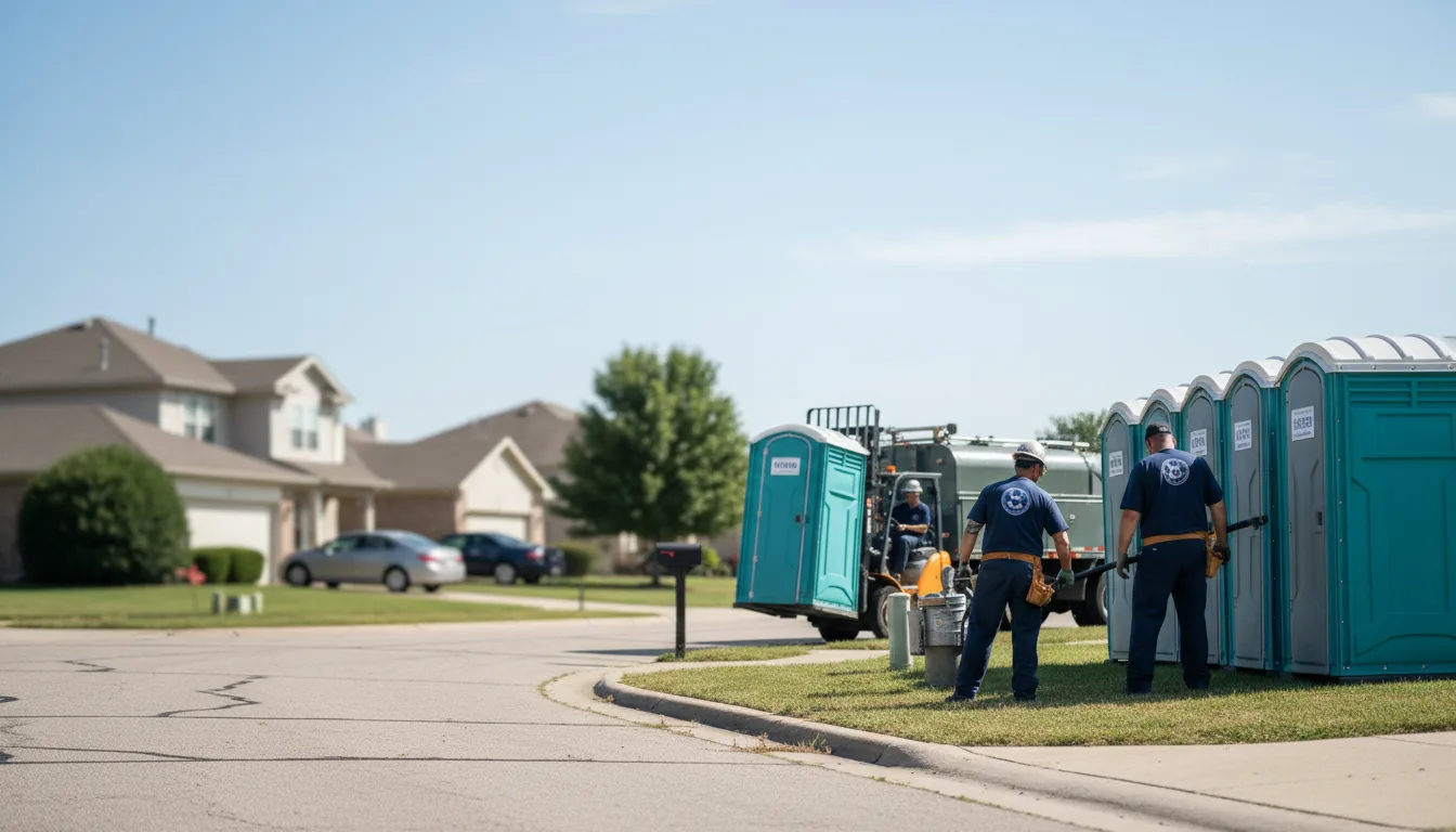 Porta Potty Rental in Wapanucka, OK near me